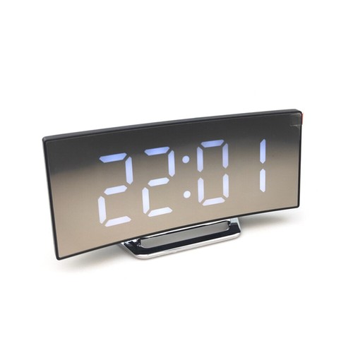 Led digital alarm clock mains - led,