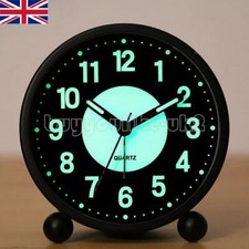 Alarm Clock Bedside No Ticking