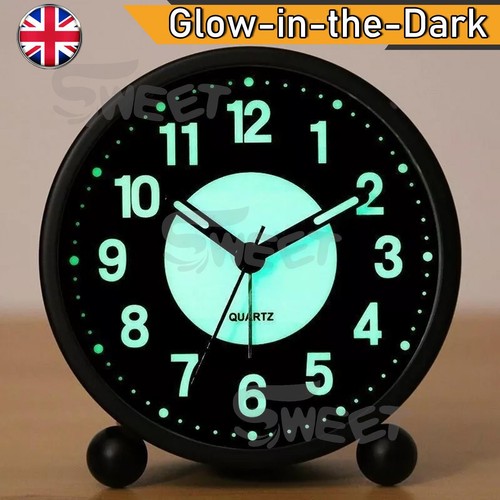 Luminous silent bedside alarm - silent,