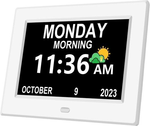 Digital alarm clock lcd - clock,