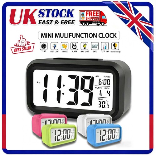 Digital alarm clock bedside - digital,