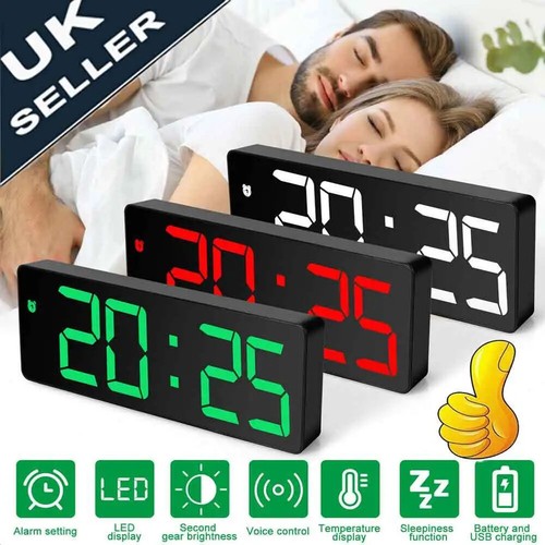 Alarm clock led display - alarm,